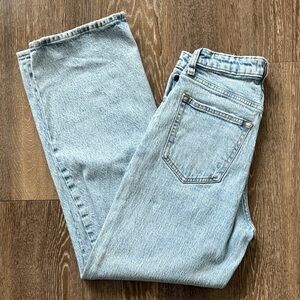 Abercrombie & Fitch Sky Blue High Rise Jeans
